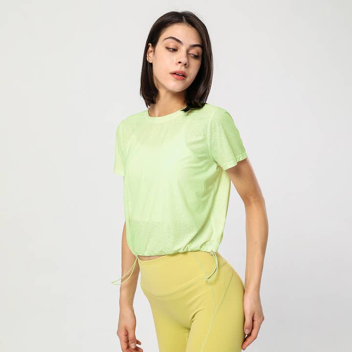 Sodalemon - Wholesale Sporttop - Dames - Verstelbaar sneldrogend T-shirt met ronde hals8