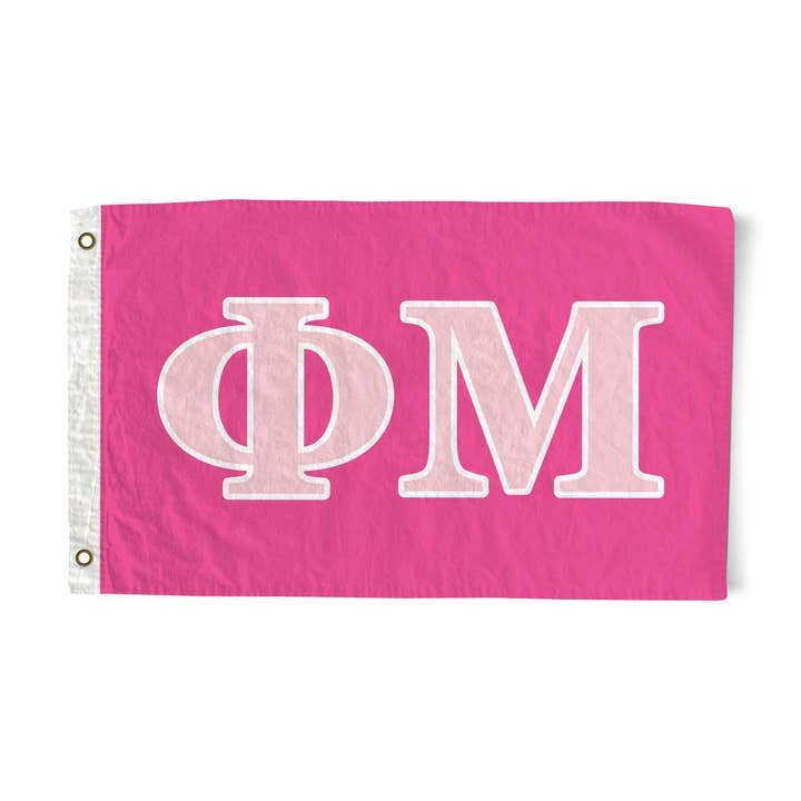 Duo Threads - Wholesale Flag - Phi Mu Classic Sorority Flag 0