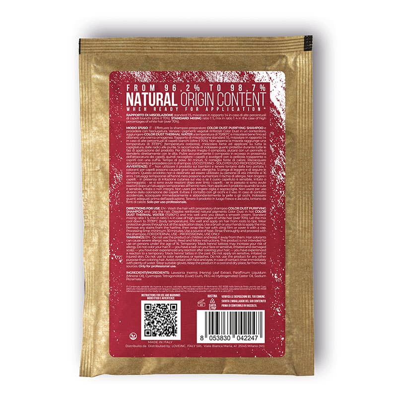 VISIONHAIRE SRL – wholesale Hårfärg – Color Dust Grönsaksolja - Professionell vegansk formula - 40 g46