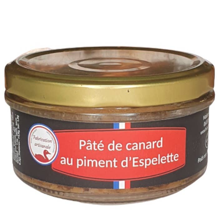 Maison Regaud - Wholesale Shelf Stable Prepared Meal - Duck pate with Espelette pepper 130g1