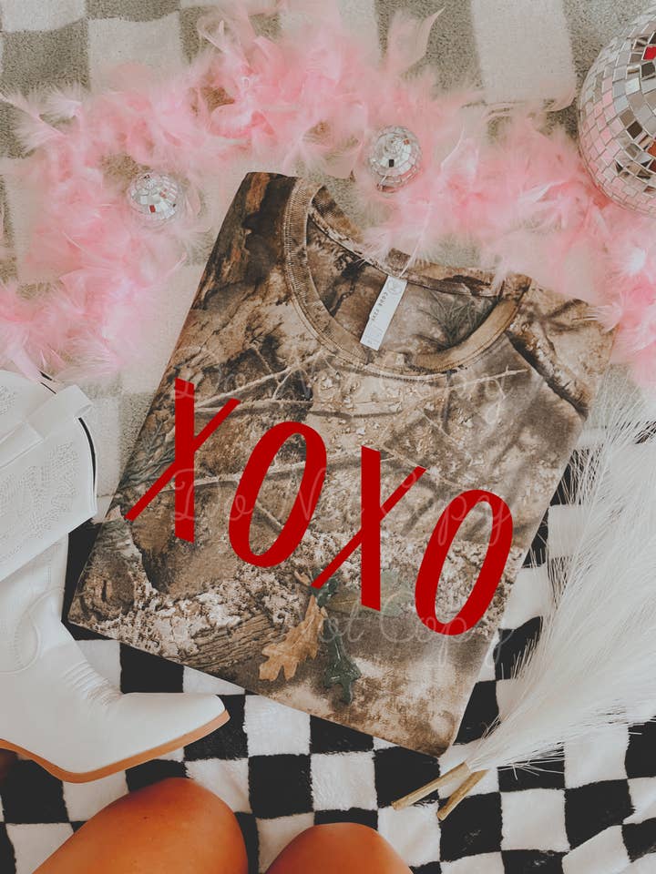 XOXO Tee for wholesale by Downtown Darling Wholesale