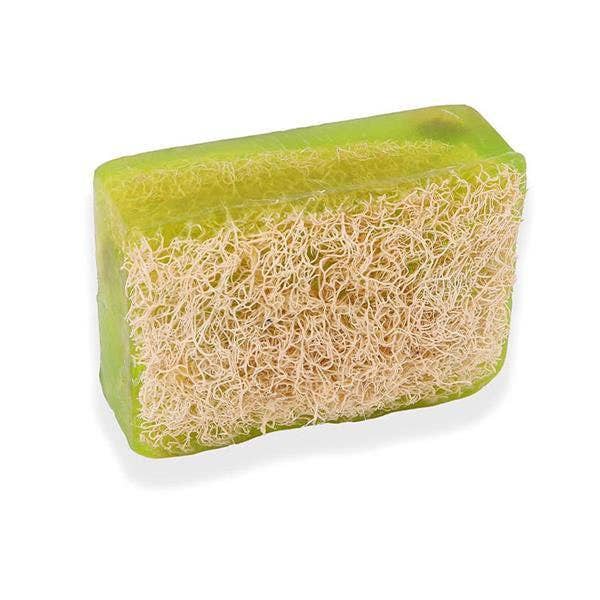 Levant’s Naturals - Wholesale Bar Soap - Exfoliating Loofah Soap Bar, Luffa Soap, 100% Handmade Soap - Nourishing, Hydrating, Moisturizing Soap For Face and Body - Glycerin Soap With Loofah Inside - GREAT For Sensitive Skin, 4.2 Oz.