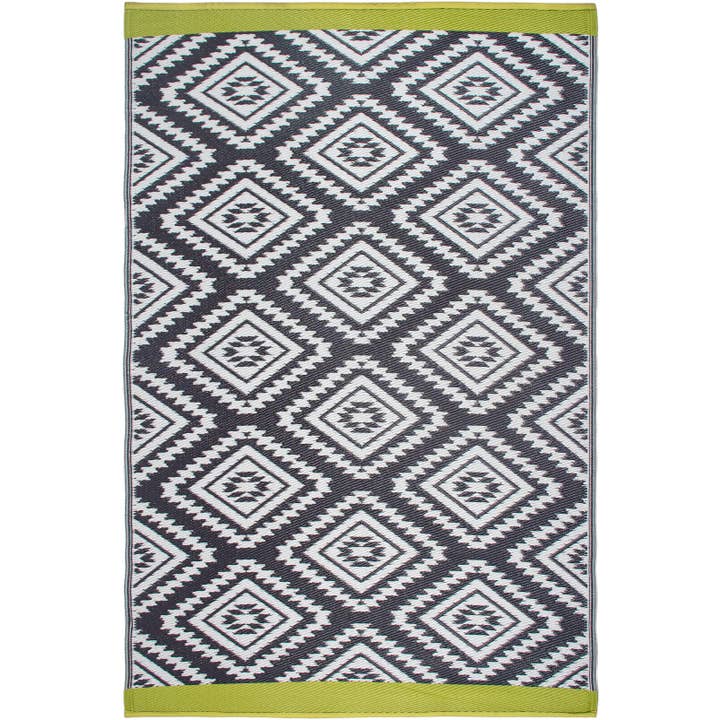Fab Habitat - Wholesale Area Rug - Valencia - Gray Southwestern Outdoor Rug for Patio