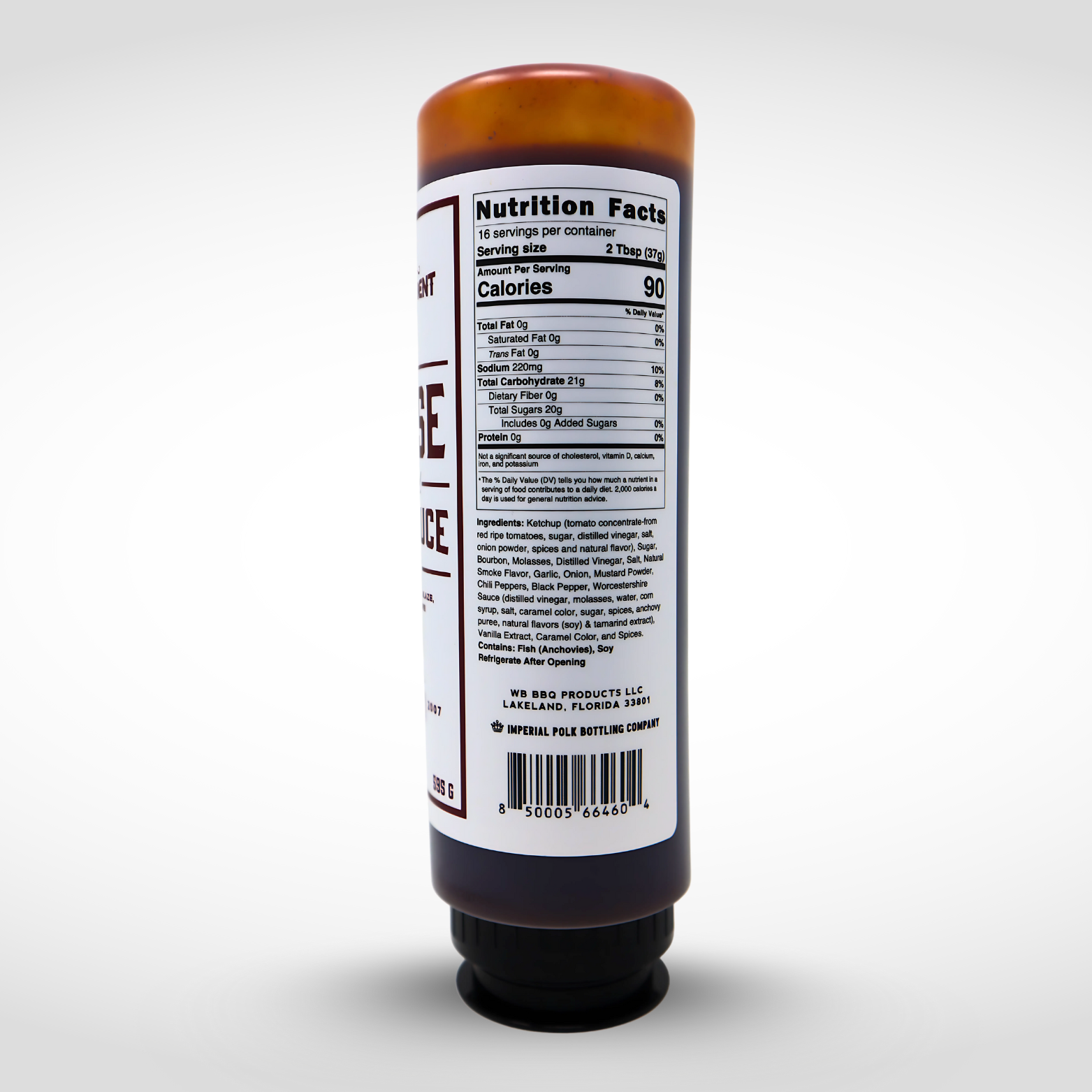 WB BBQ Products - Wholesale BBQ Sauce - The House (Original) BBQ Sauce2