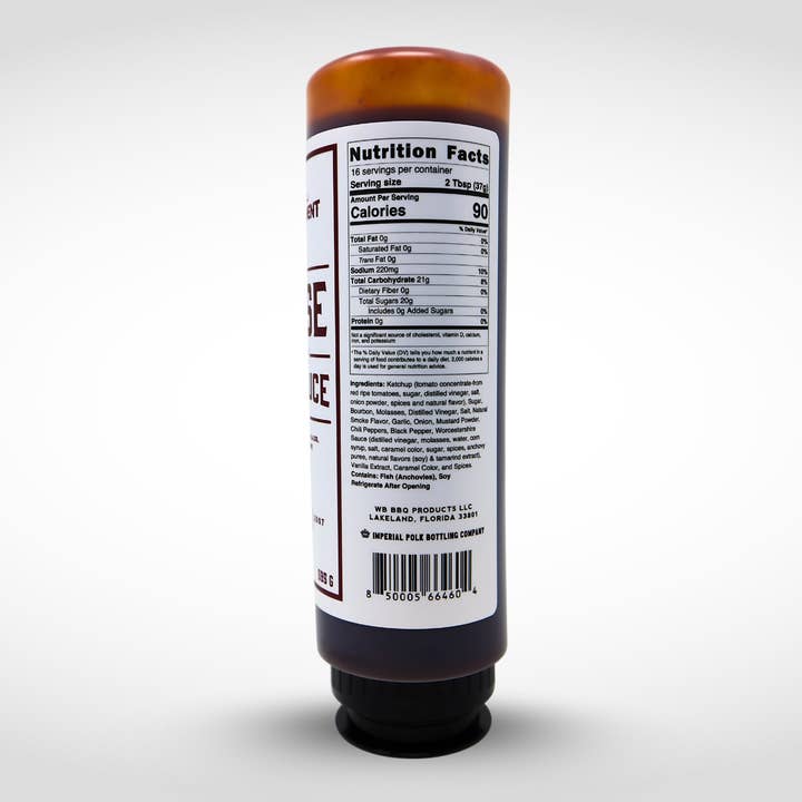 WB BBQ Products - Wholesale BBQ Sauce - The House (Original) BBQ Sauce2