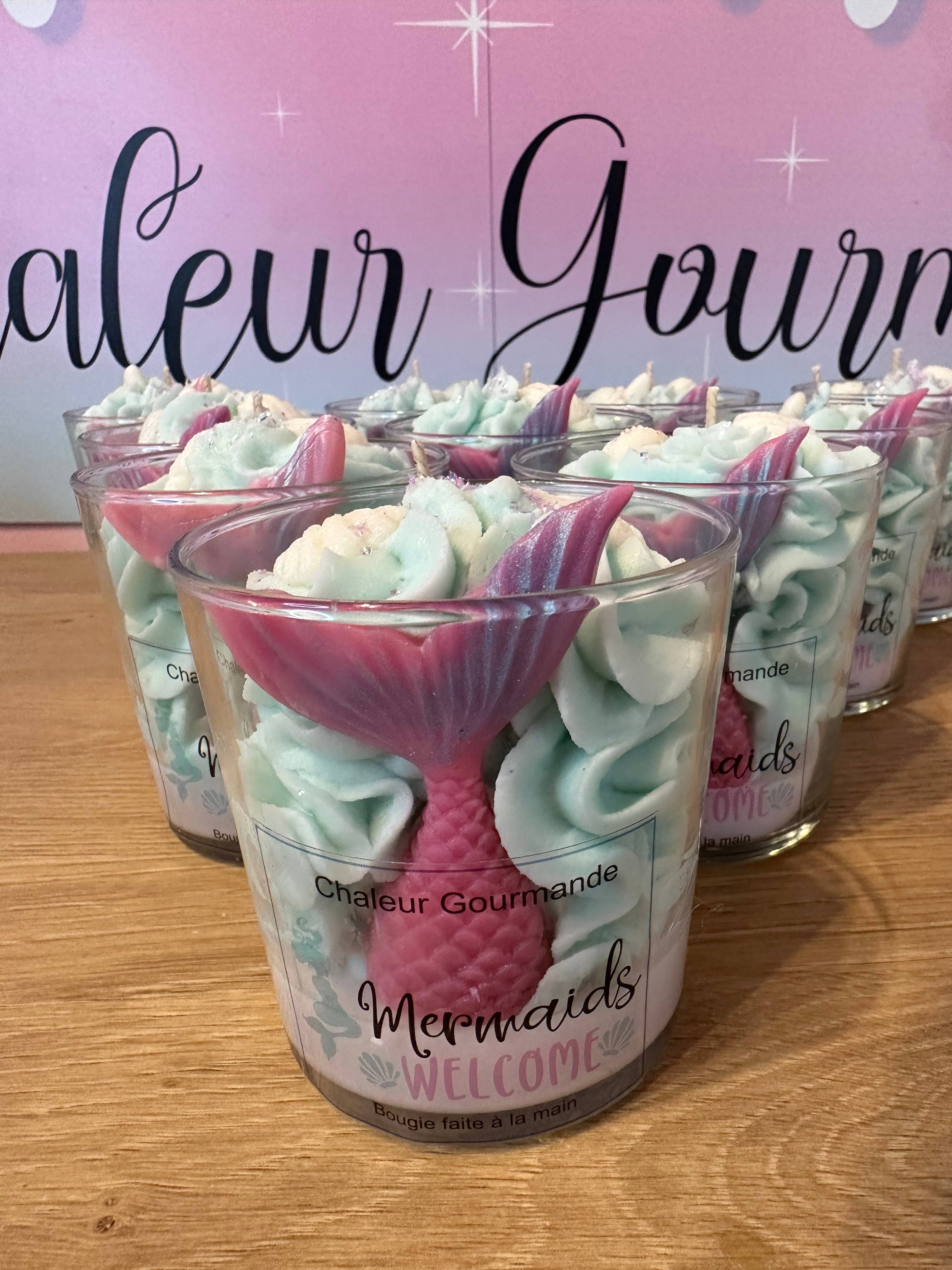 Chaleur Gourmande - Wholesale Novelty Candle - Mermaids candle1