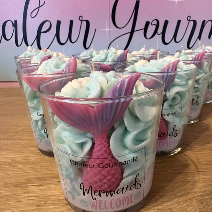 Chaleur Gourmande - Wholesale Novelty Candle - Mermaids candle1