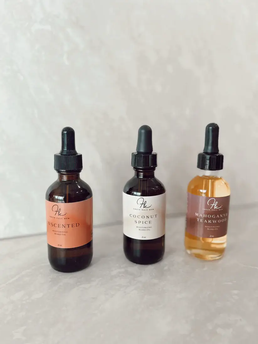 FK Private Label Labs – wholesale Skäggstylingprodukt – Coconut Spice Skäggolja1