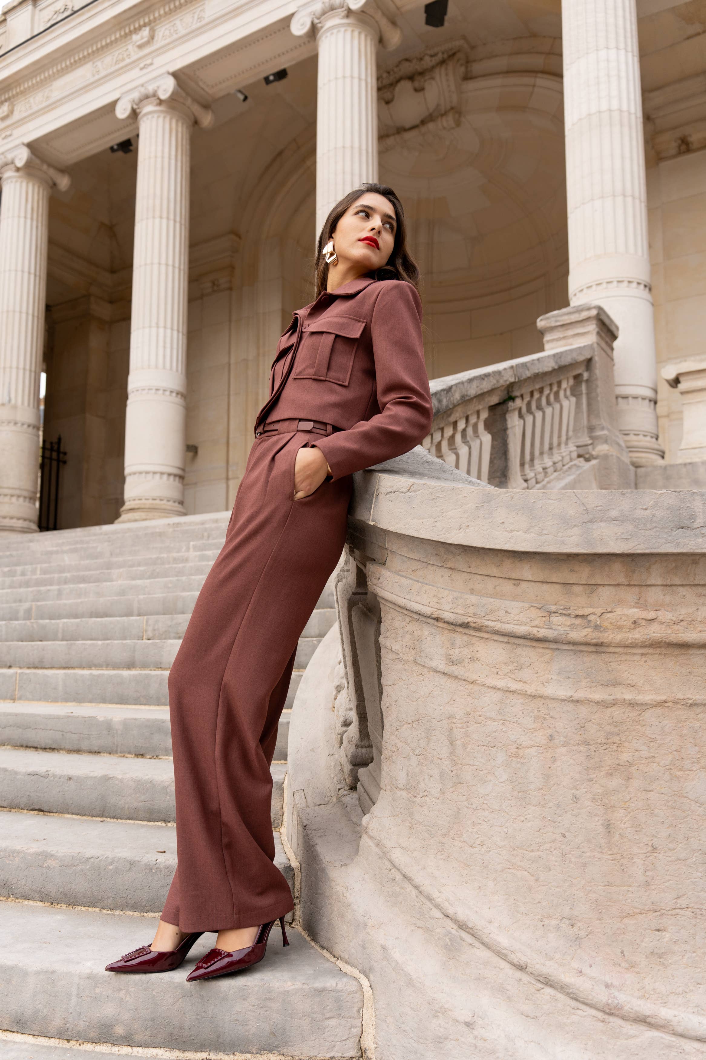 LULUMARY - Wholesale Pants - Women's - Wide pants P95828