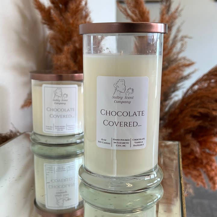 Candela ricoperta di cioccolato... per la vendita all'ingrosso da parte di Sultry Scent Company