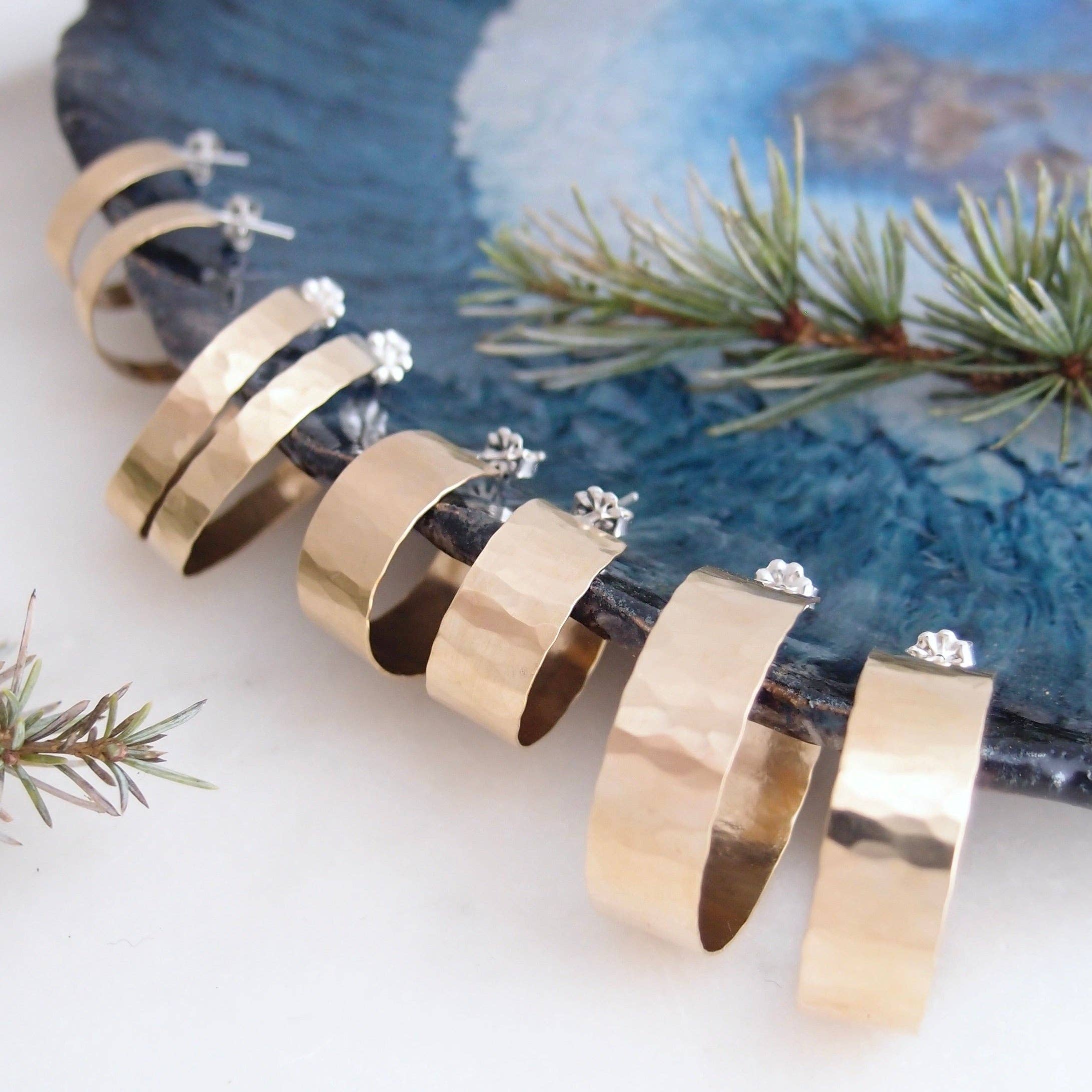 Carolyn Keys - Wholesale Hoop Earrings - Misha Hoop Earrings - Small5