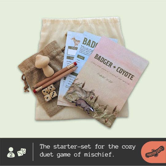 Pandion Games - Wholesale Board Game - Badger + Coyote2