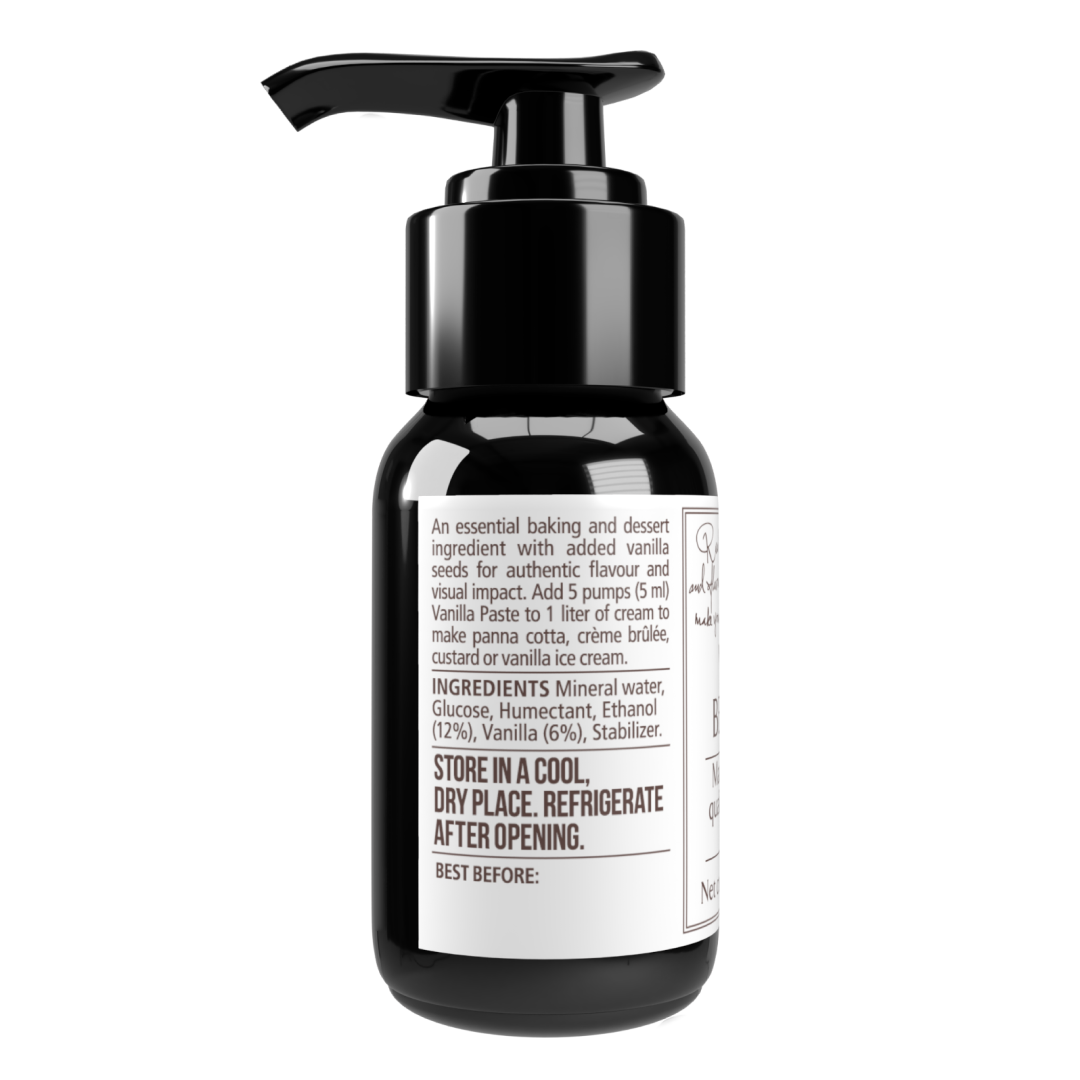 Mahdina - Wholesale Vanilla/Fruit Extract - Nomu: Vanilla Bean Paste 50ml (1.7 fl oz)6
