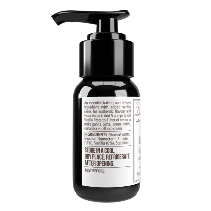 Mahdina - Wholesale Vanilla/Fruit Extract - Nomu: Vanilla Bean Paste 50ml (1.7 fl oz)6