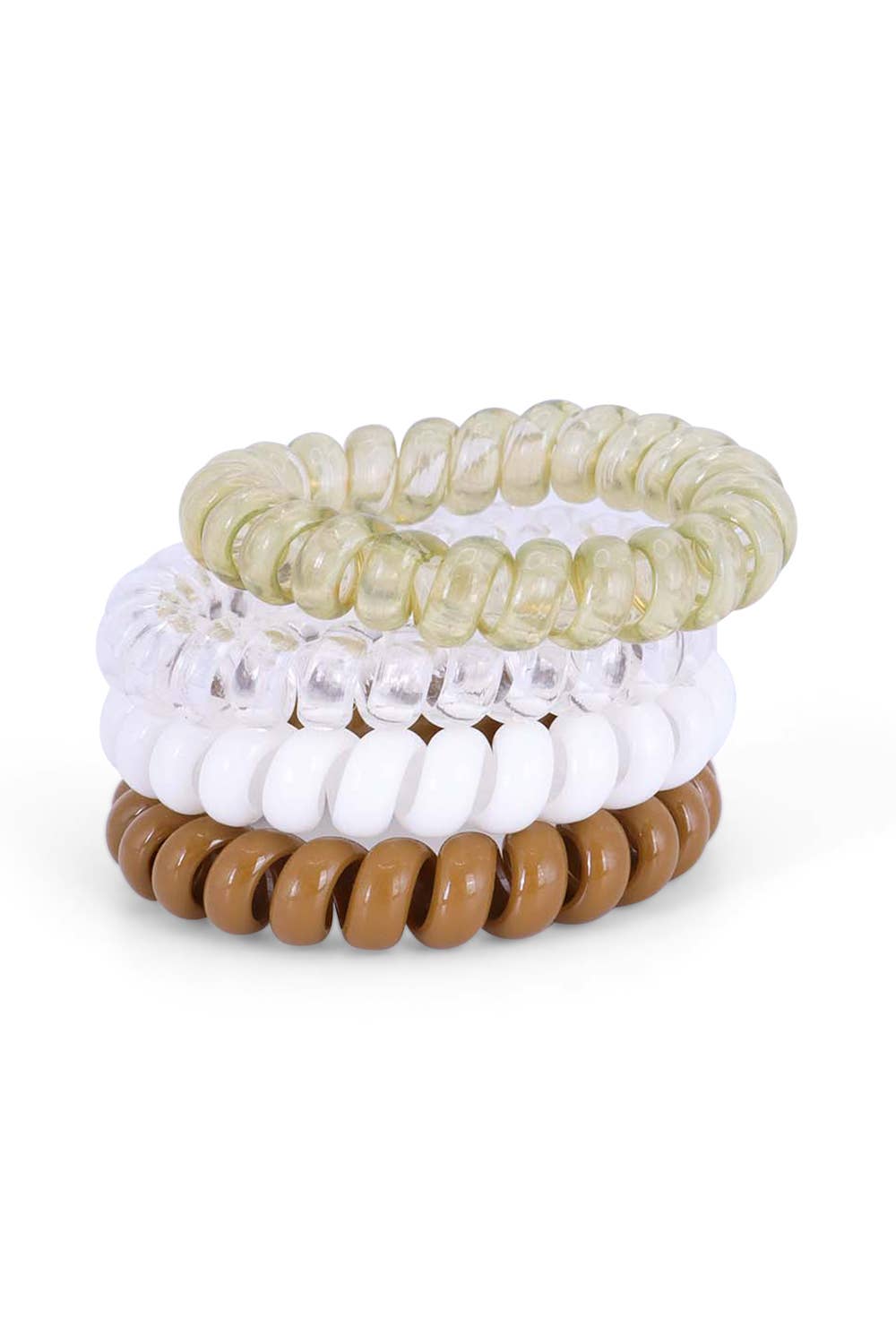 Amerikan Basics – wholesale Hair tie – Fashion Spiral Hair Ties Set1