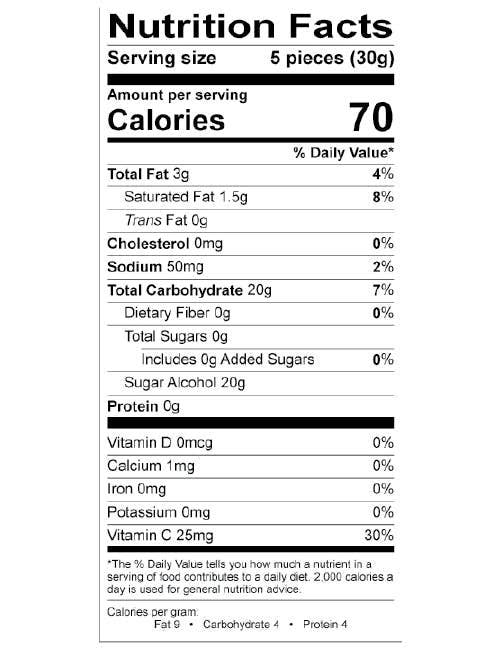 Zolli Candy, The Clean Teeth Candy - Wholesale Taffy - Zaffi Zero Sugar KETO Taffy - 1.6oz Pouch3