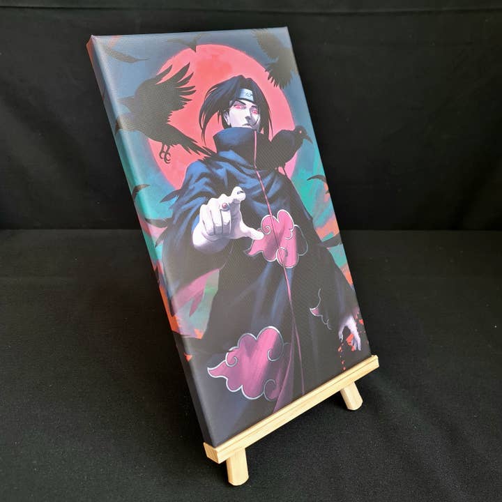 Anime Inspired Original Shinobi Ninja Leaf Clan Canvas Art and other Purchase wholesale local shingle. Free returns & net 60 terms on Faire trending on Faire.