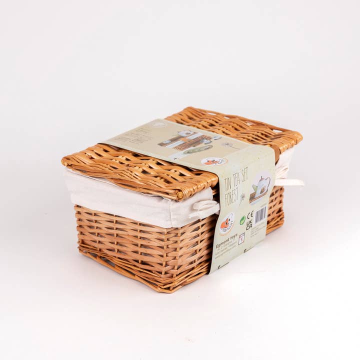 Egmont - Vente Lot de jouets – enfant - Service à thé Forest Tin dans un étui en osier12
