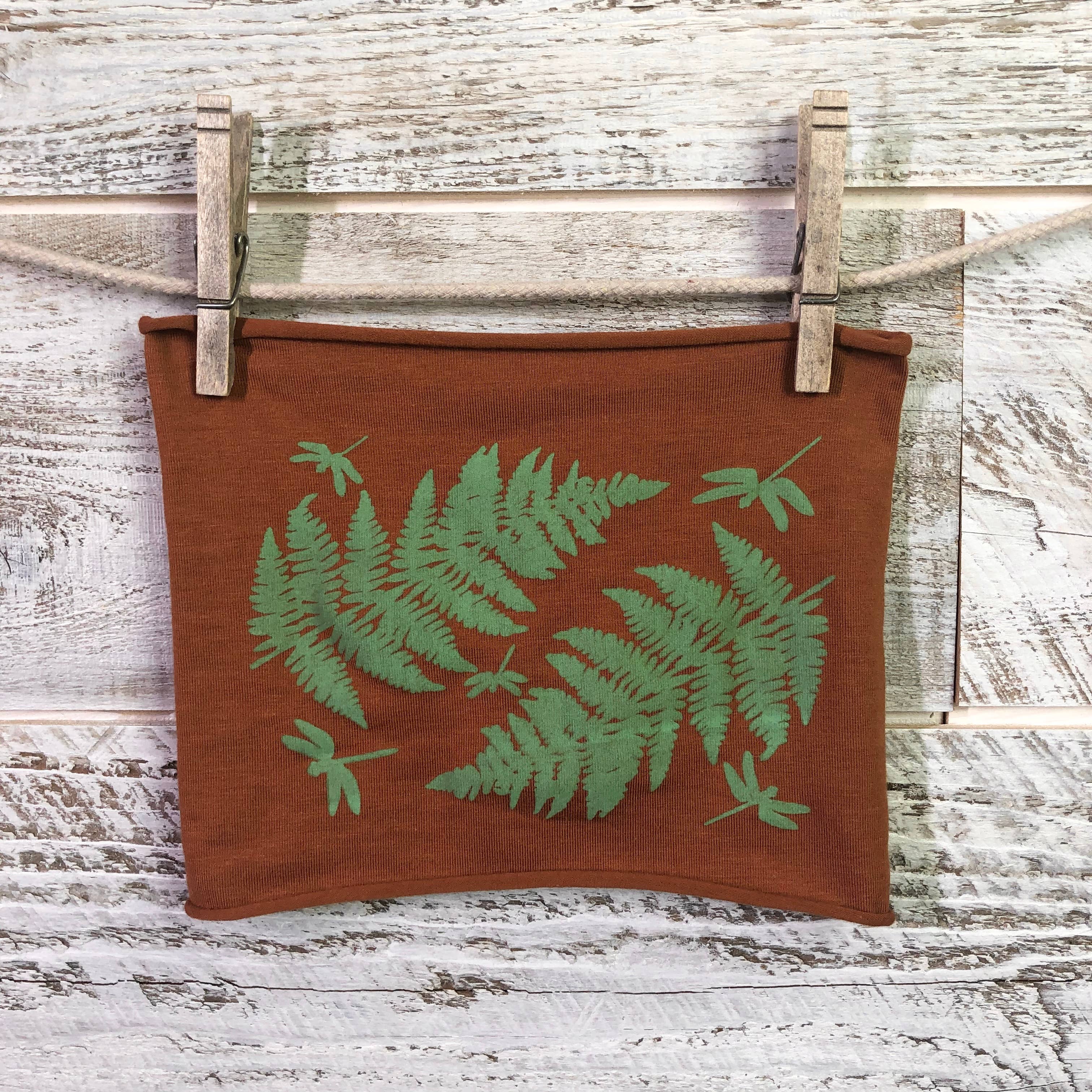 Think Greene - Wholesale Fashion Headband - Women's - Fern Dragonfly Headband - Rust1