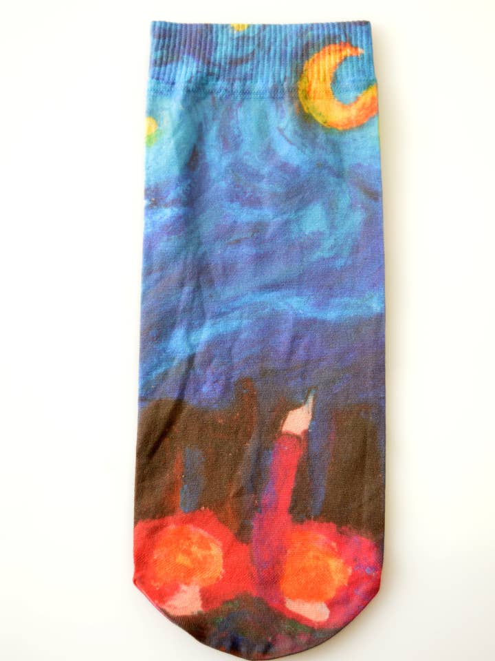 Socquette ''Les Deux Frêres '' pour la vente par Clovis & Clothilde Paris