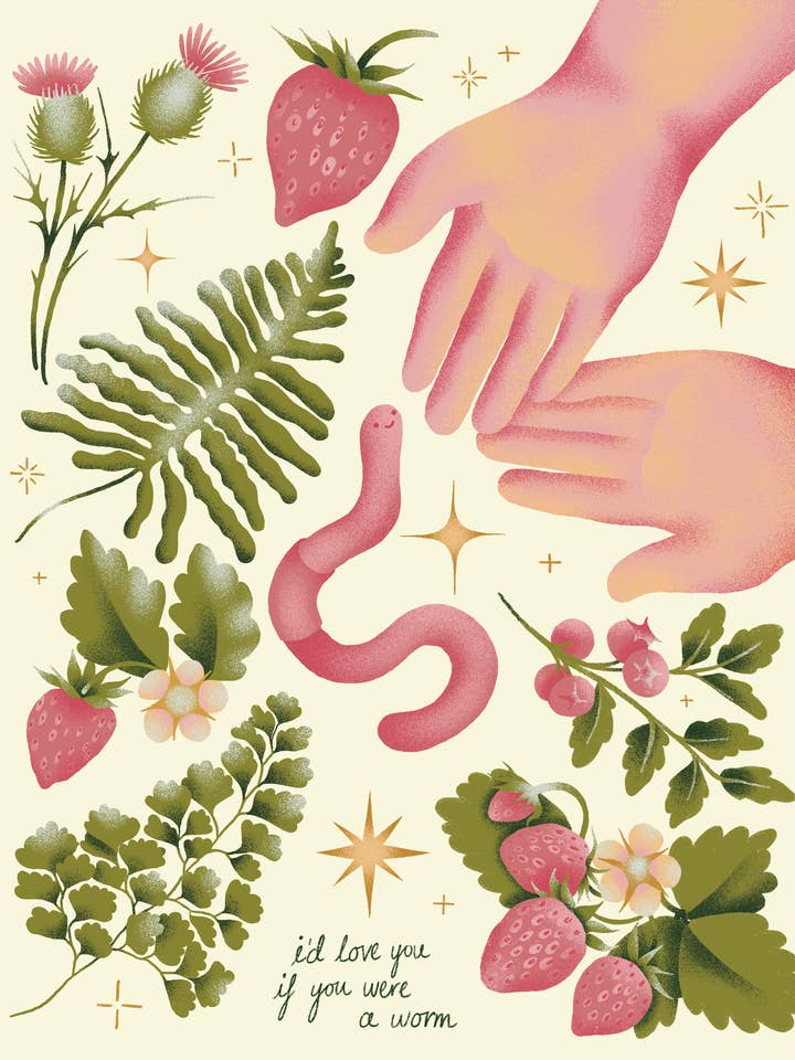 i'd love you if you were a worm for wholesale by swan meadow