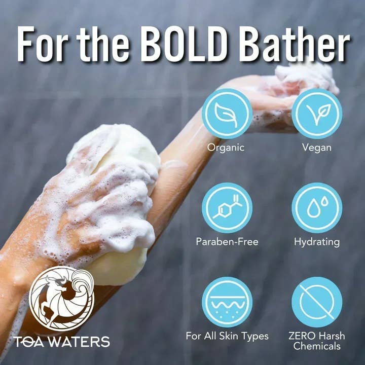 TOA Waters - Wholesale Body Wash/Shower Gel - Caribbean Sands Body Wash - Mahogany Coconut2