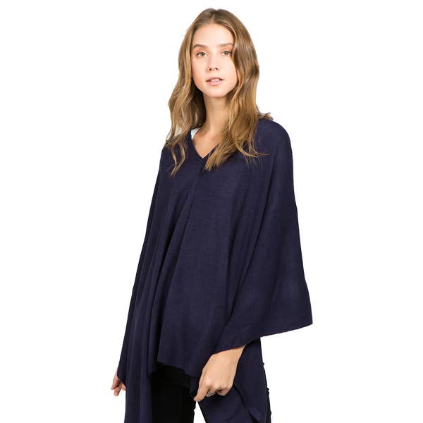 The Magic Scarf Company - Vendita all'ingrosso Poncho - Donna - Poncho effetto cashmere0