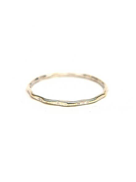 Fair Anita - Wholesale Band/Stacked Ring - Sterling Stacking Rings - Textured1
