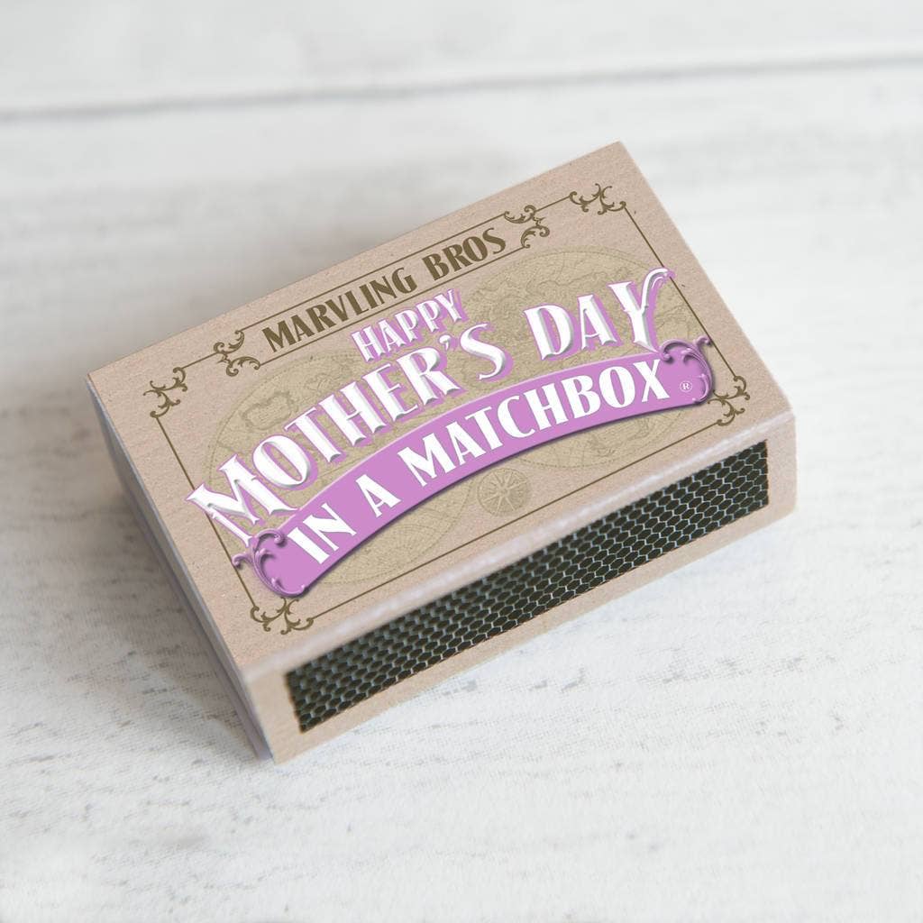 Marvling Bros Ltd – wholesale Mother’s Day card – Happy Mother's Day Bunch of Roses In A Vase In A Matchbox3
