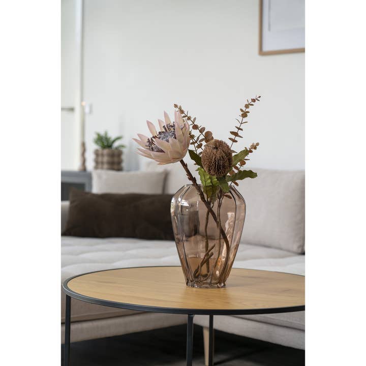 Brown Vase brown. Ø22x29 cm for wholesale on Faire1