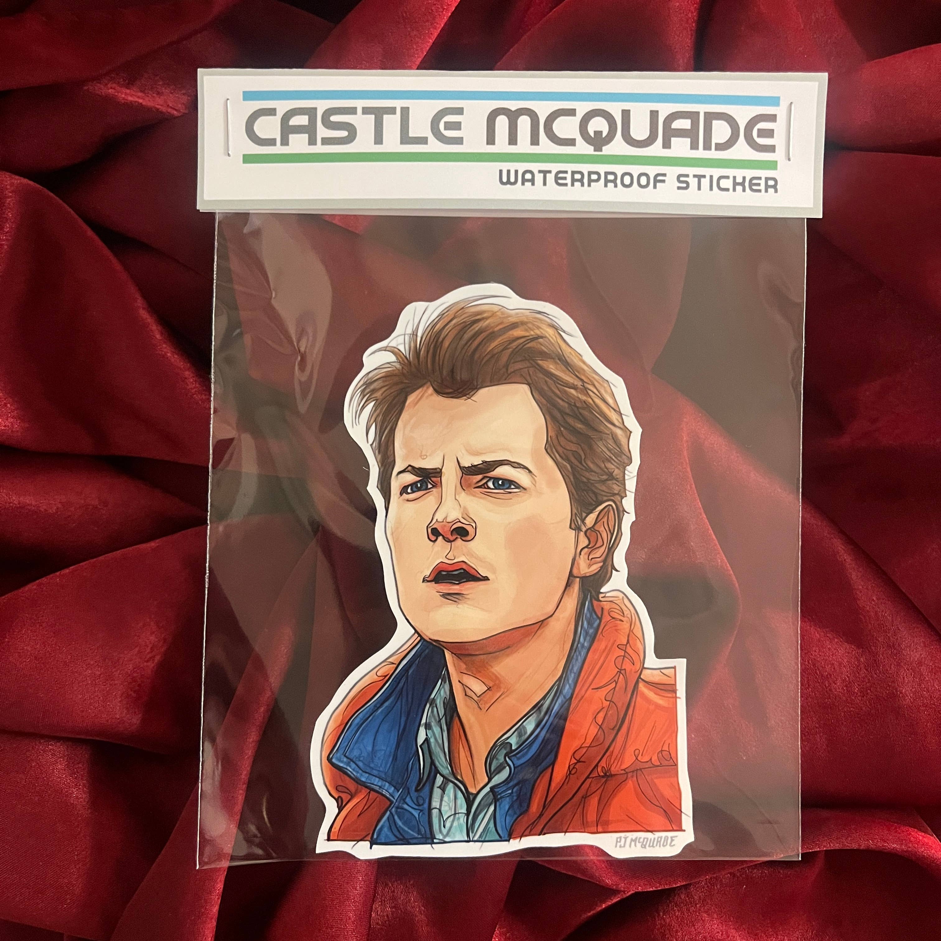 Castle McQuade - Wholesale Sticker - MARTY Waterproof STICKER3