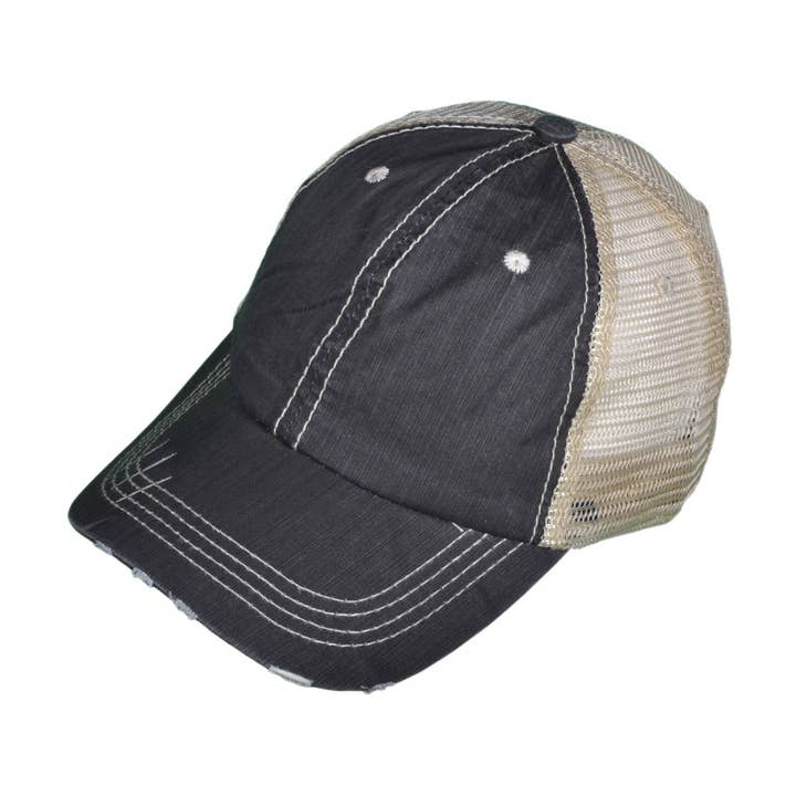 Buck Wholesale - Vendita all'ingrosso Cappellino da camionista - Unisex - Cappelli da camionista vintage - Cotone a basso profilo non strutturato1