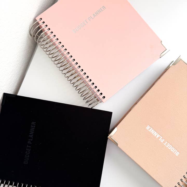 Christina Loves Planning - Wholesale Planner - Linen A5 Coil Budget Planner1