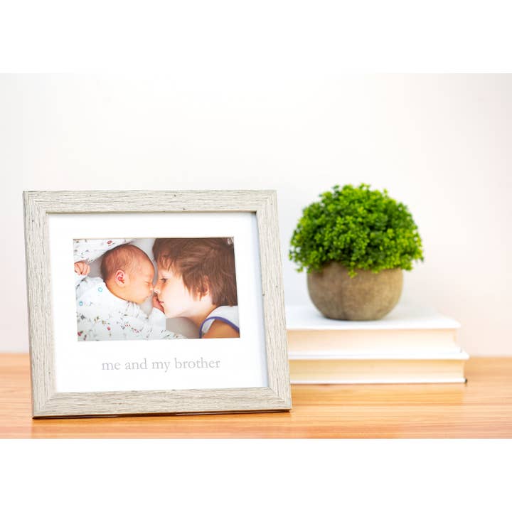 Kate & Milo - Wholesale Picture Frame - Kids & Baby - Rustic Me & My Brother Frame