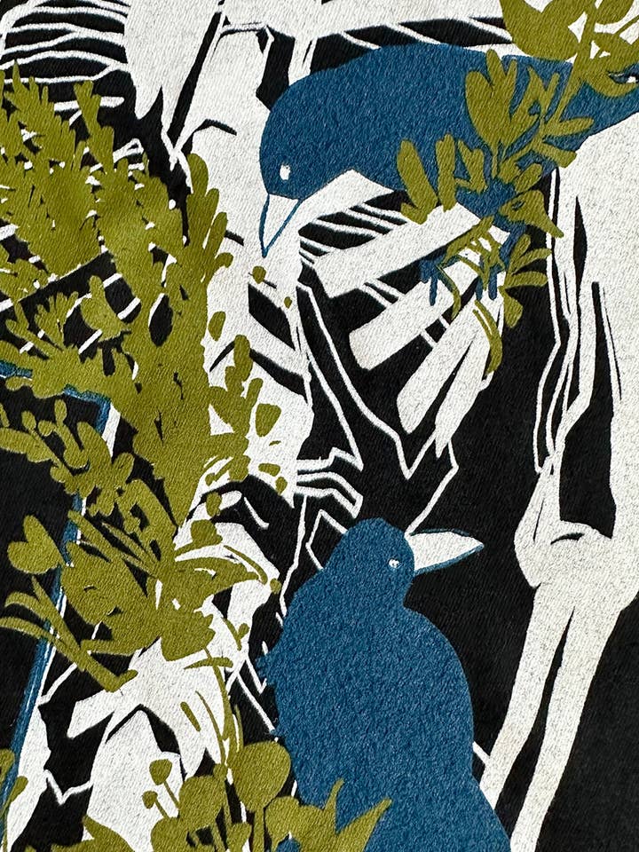 Bandage Brigade - Wholesale Screen Printed T-Shirt - Women's - Cursed Night Tee4