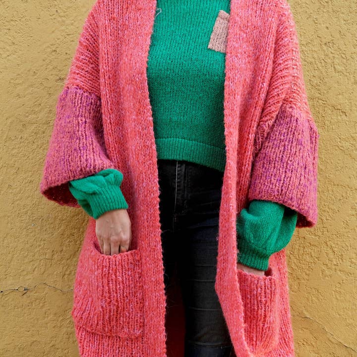 Kimono Knit Cardigan for wholesale by URSA Textiles