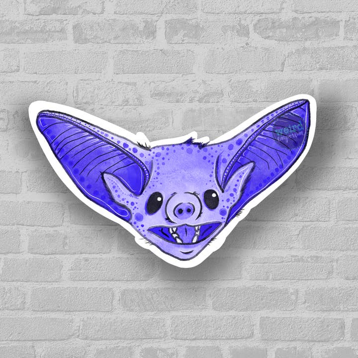the weird emporium - Wholesale Sticker - 3" Bat Sticker7