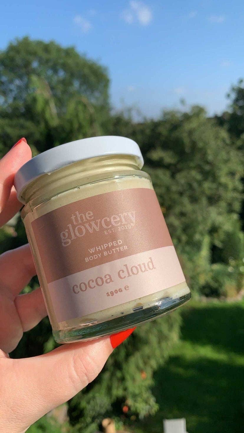 The Glowcery – wholesale Body balm/butter – Cocoa Cloud Whipped Body Butter7