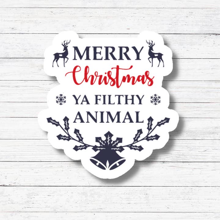 Oily Graphic Creations - Wholesale Sticker - Filthy Animal- Home Alone Sticker/Magnet1