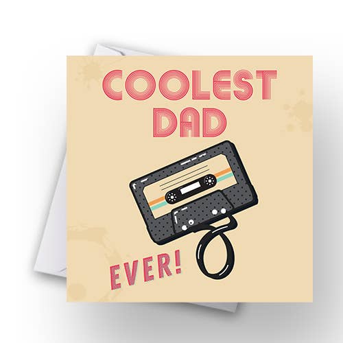 Dia dos Pais Retrô - Cartão de Dia dos Pais do Pai Mais Legal por atacado de Catherine Loves
