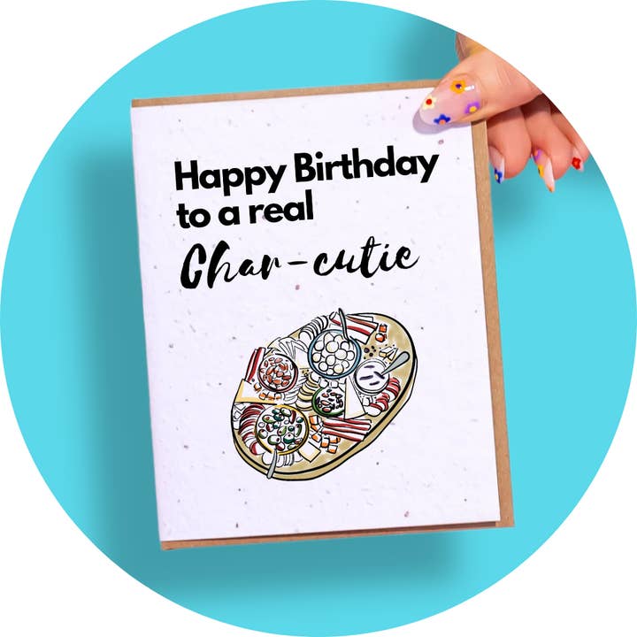 Charcutie HBD pour la vente par SowSweet Greetings Inc