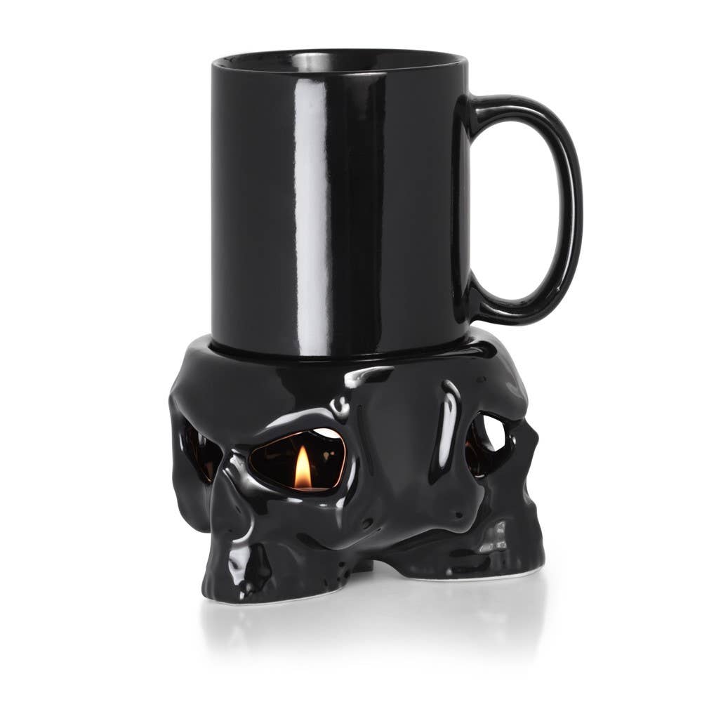 Alchemy Of England (Alchemy USA Distributor) - Wholesale Coffee Mug - Skull Mug Warmer (Ceramic Mug Warmer)0