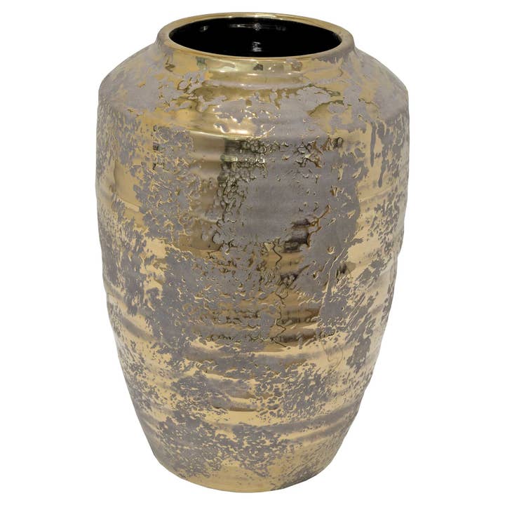 Vaso medio in ceramica Aurous Fleck per la vendita all'ingrosso da parte di Febland