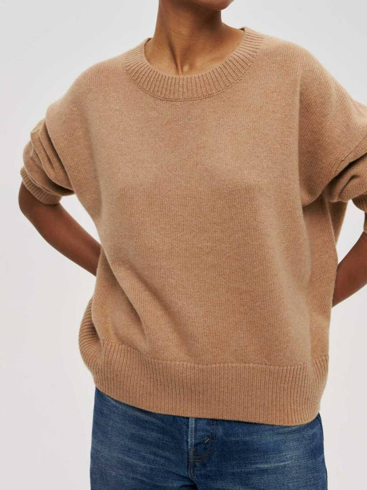 Marayn - Wholesale Knit Sweater - Women's - AutumnWinter Womens Loose Crewneck Pullover Sweater27