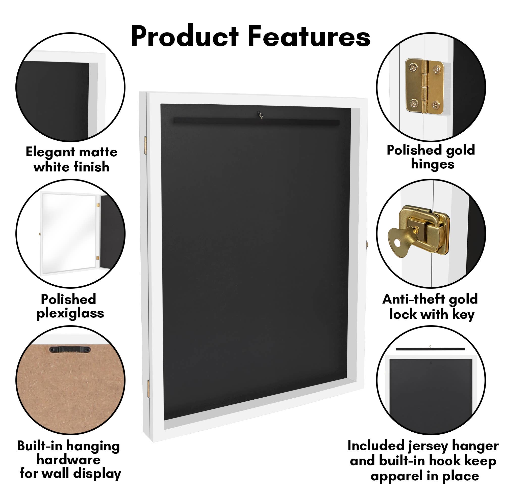 Americanflat - Wholesale Picture Frame - Jersey Display Case - Sports Jersey Frame15