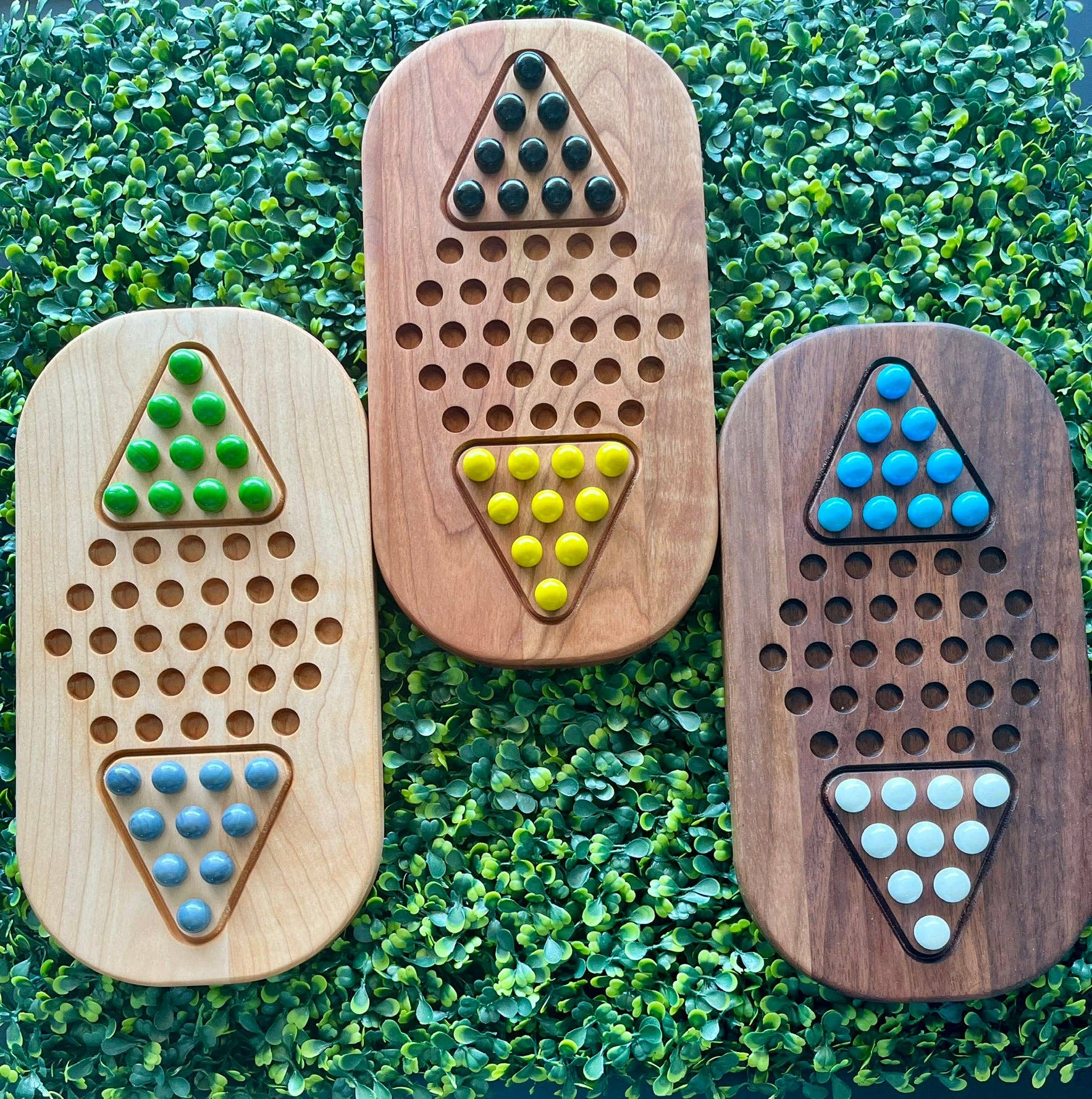 Lakeline Designs - Wholesale Board Game - Travel Chinese / Star Checkers – 2-Player Mini Board Game3