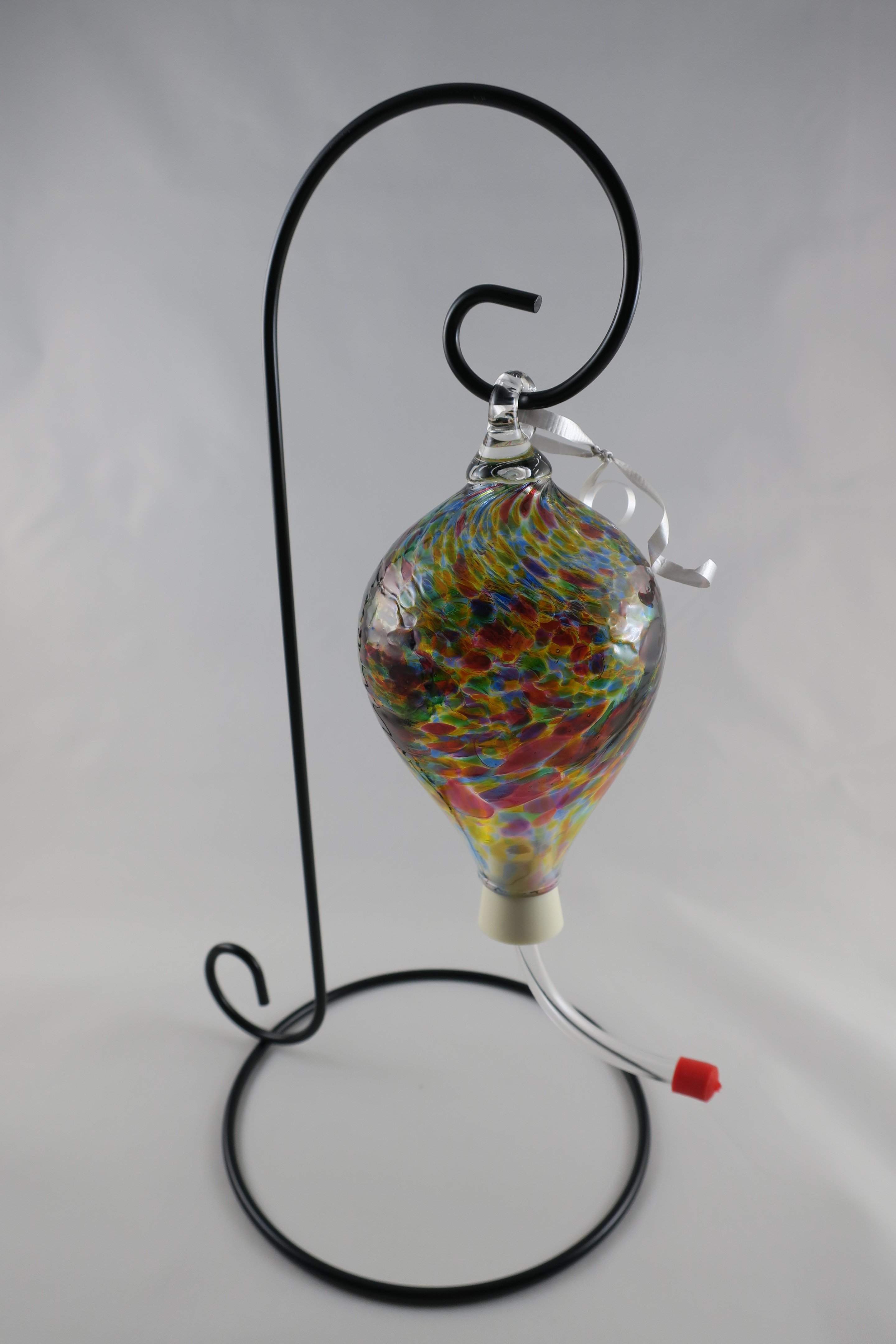Lake Superior Art Glass - Wholesale Bird Feeder - Blown Glass Hummingbird Feeders16