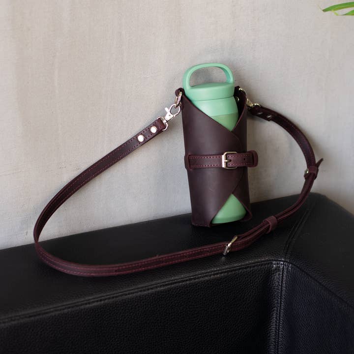 Sac à bouteille en cuir pour la vente par Pikore