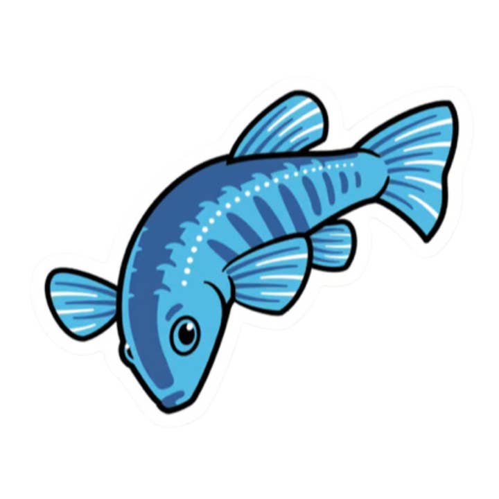 Pupfish-klistermärke för wholesale av Bringing National Parks to Life