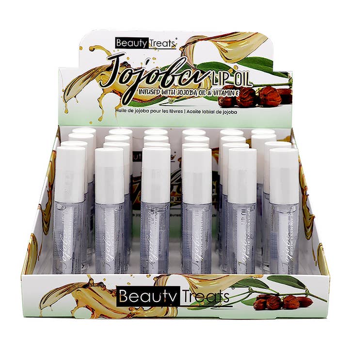 PINEAPPLE Beauty - Wholesale Lip Treatment/Mask - Beauty Treats 517 Jojoba Lip Oil - 24 pcs
